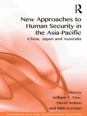 cover image of New Approaches to Human Security in the Asia-Pacific